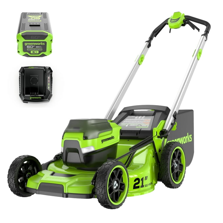 Greenworks 24332 21-Inch 60V Self-Propelled Mower