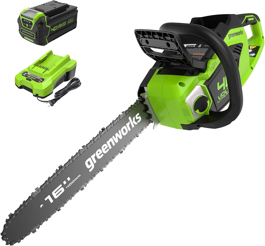 Greenworks 40V 16-Inch Brushless Chainsaw