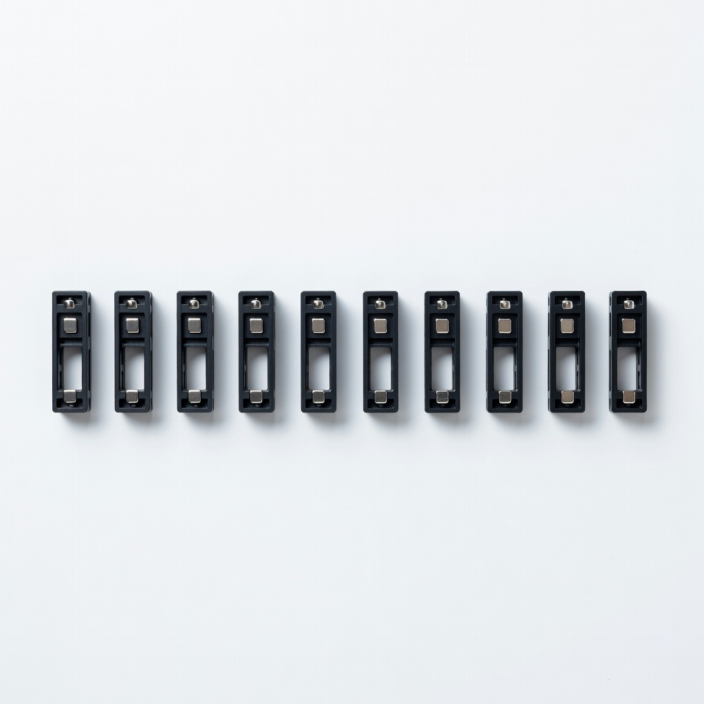 10x CR2032 Battery Holders (Vertical)