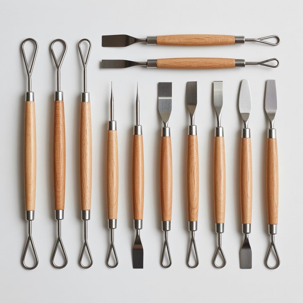 12-Piece Clay Sculpting Tools Set