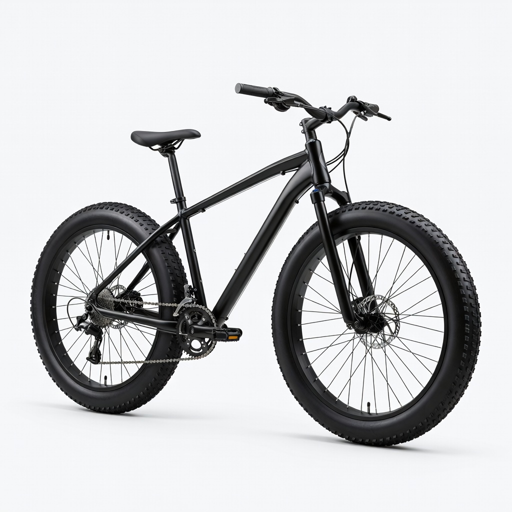 26 Inch Fat Tire Bike for Adults - 21 Speed with Dual Disc Brakes