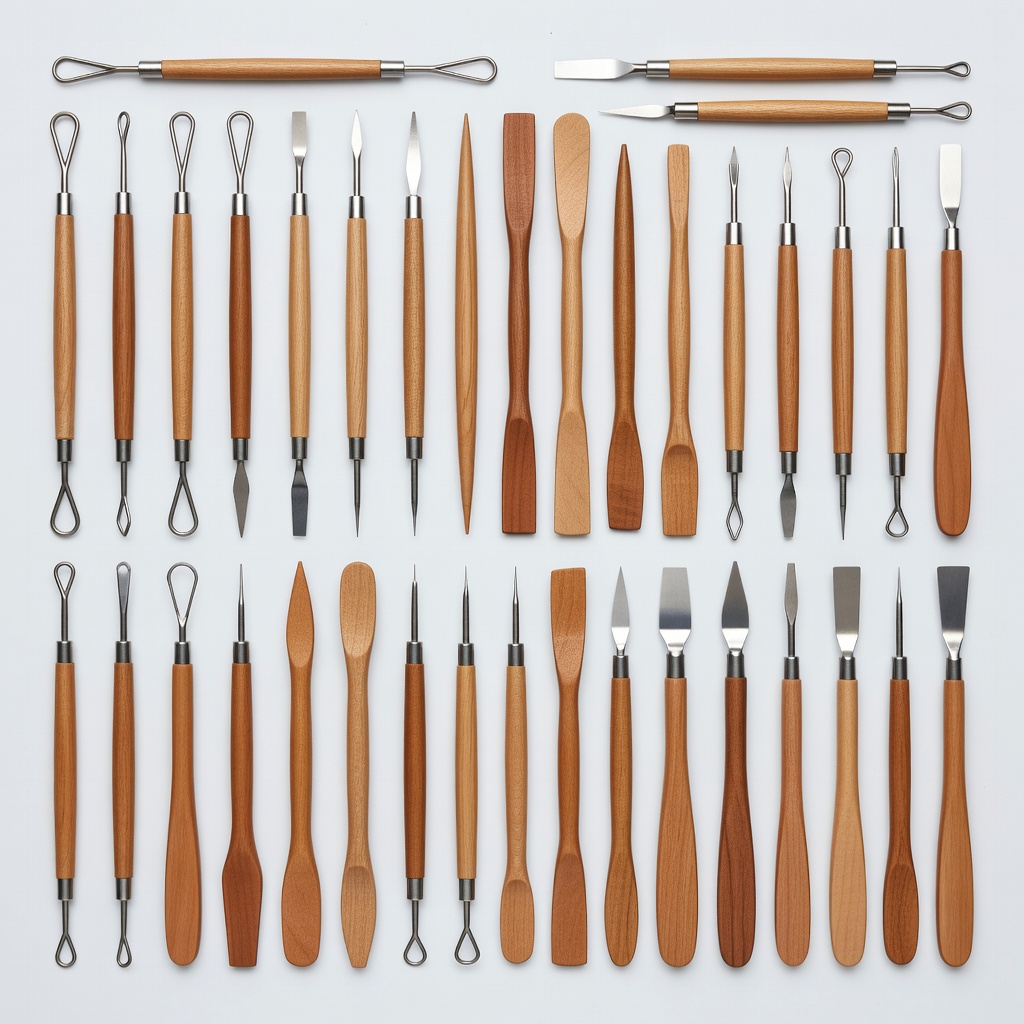 28 Piece Clay Sculpting Tools Set