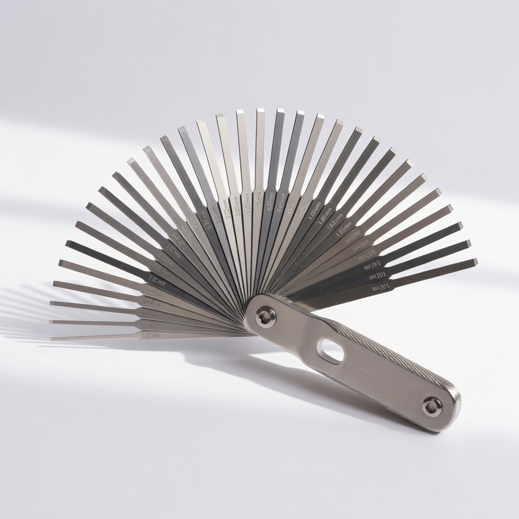 32-Blade Precision Feeler Gauge Set