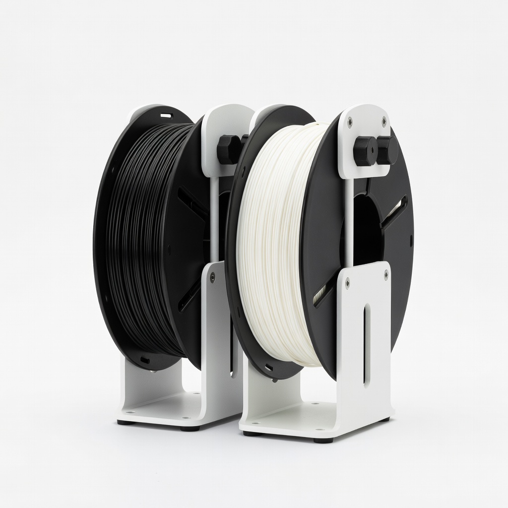 3D Printer Dual Spool Filament Holder