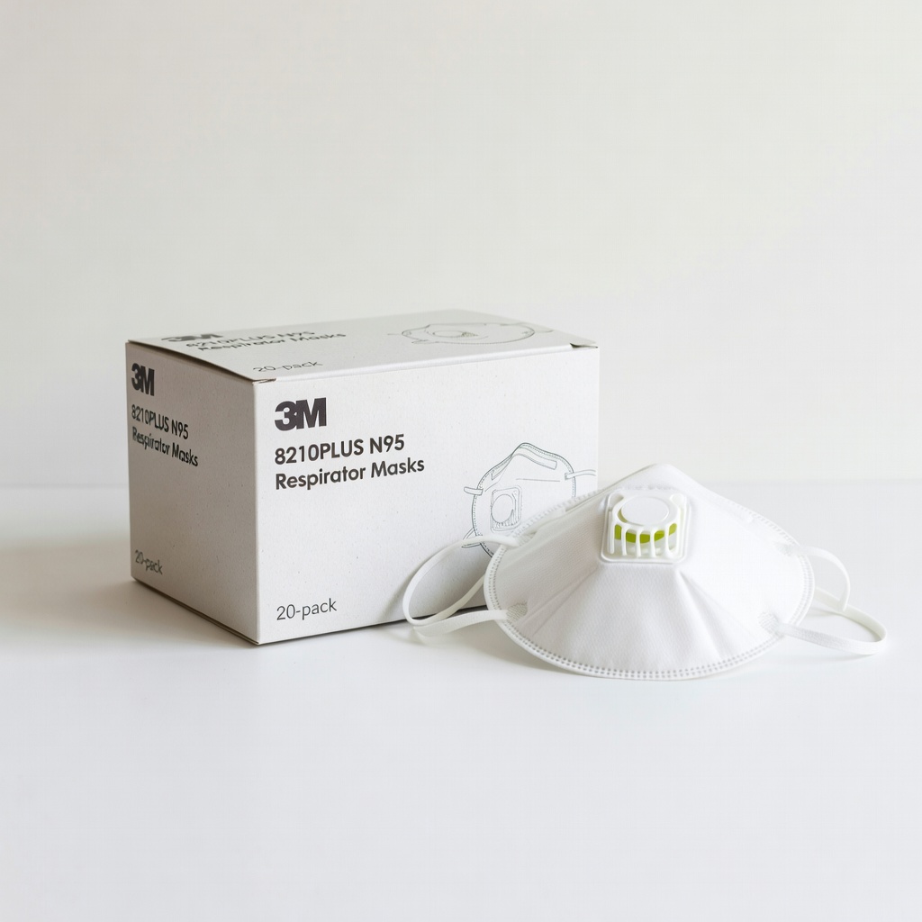 3M 8210PLUS N95 Respirator Masks (20-pack)
