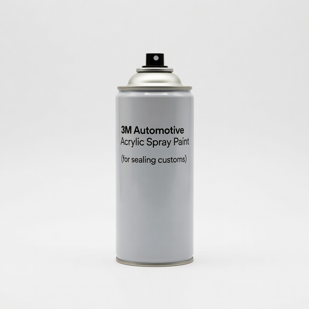 3M Automotive Acrylic Spray Paint (for sealing customs)