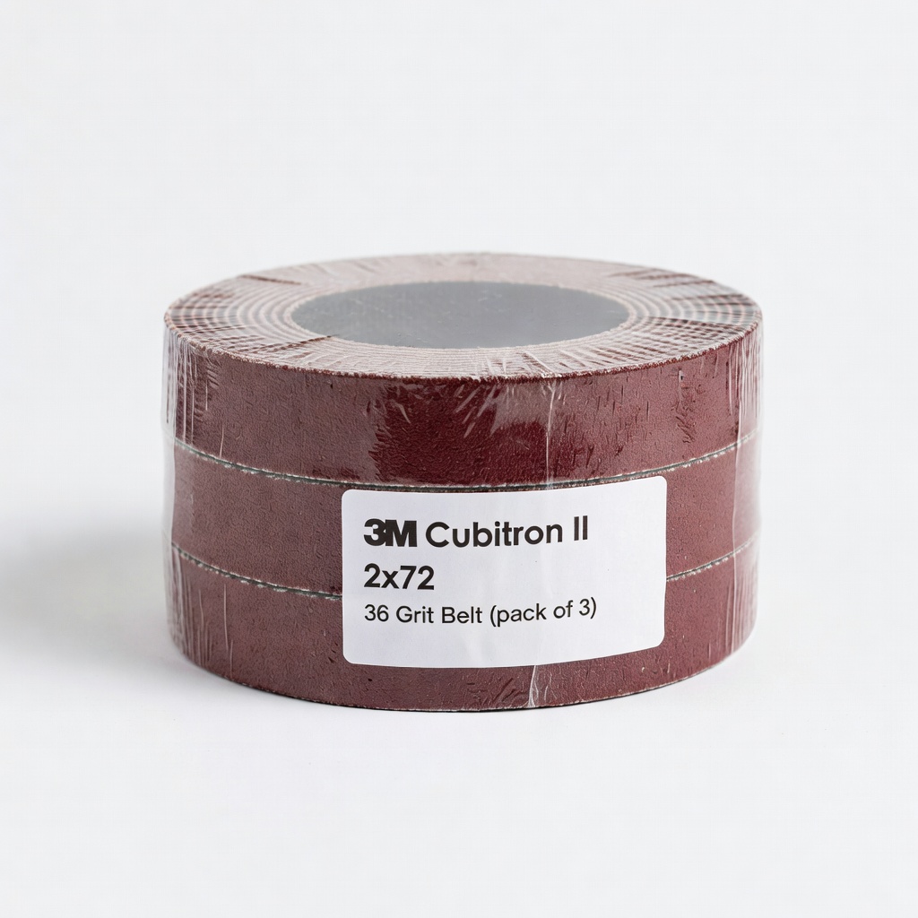3M Cubitron II 2x72 36 Grit Belt (pack of 3)