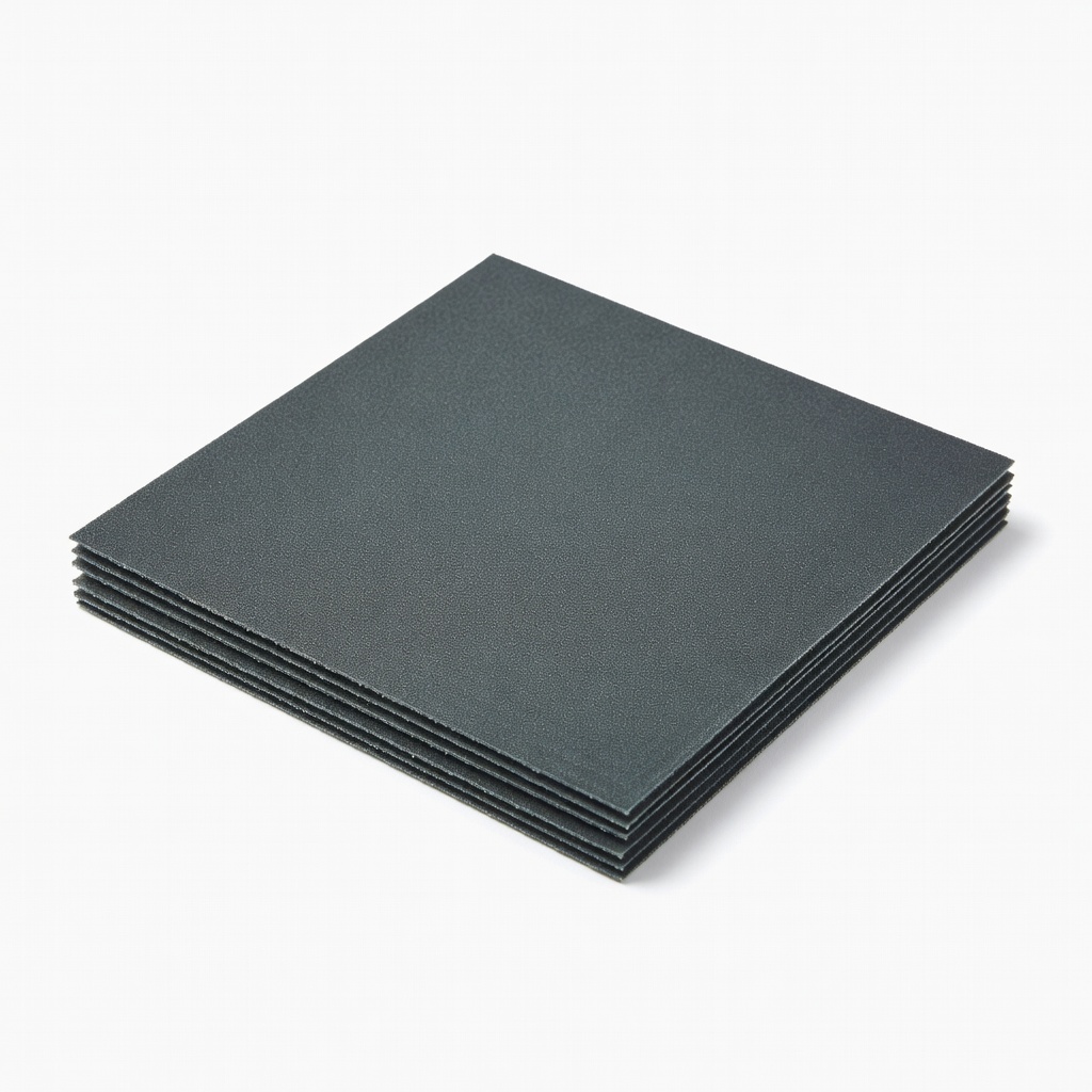 3M Wetordry Sandpaper Sheets 734 5"x5" 1000 Grit (Pack of 5)