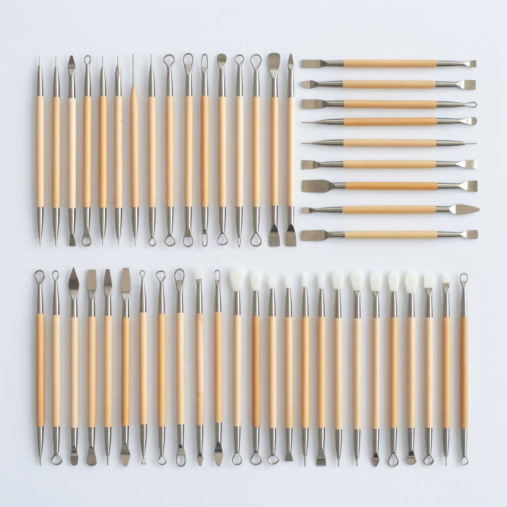 40 Pieces Clay Sculpting Tools Set for Polymer Clay