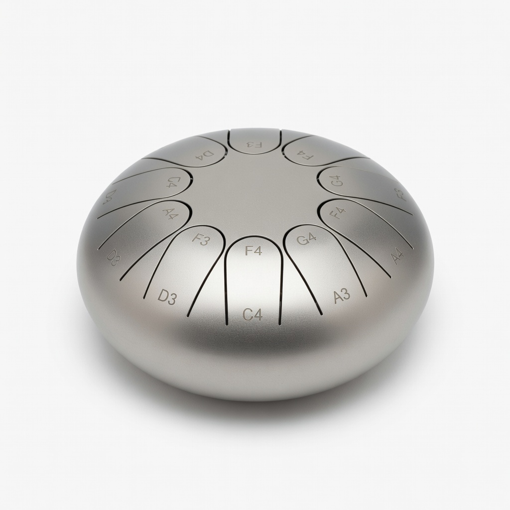8 Note Beginner Steel Tongue Drum in D Minor