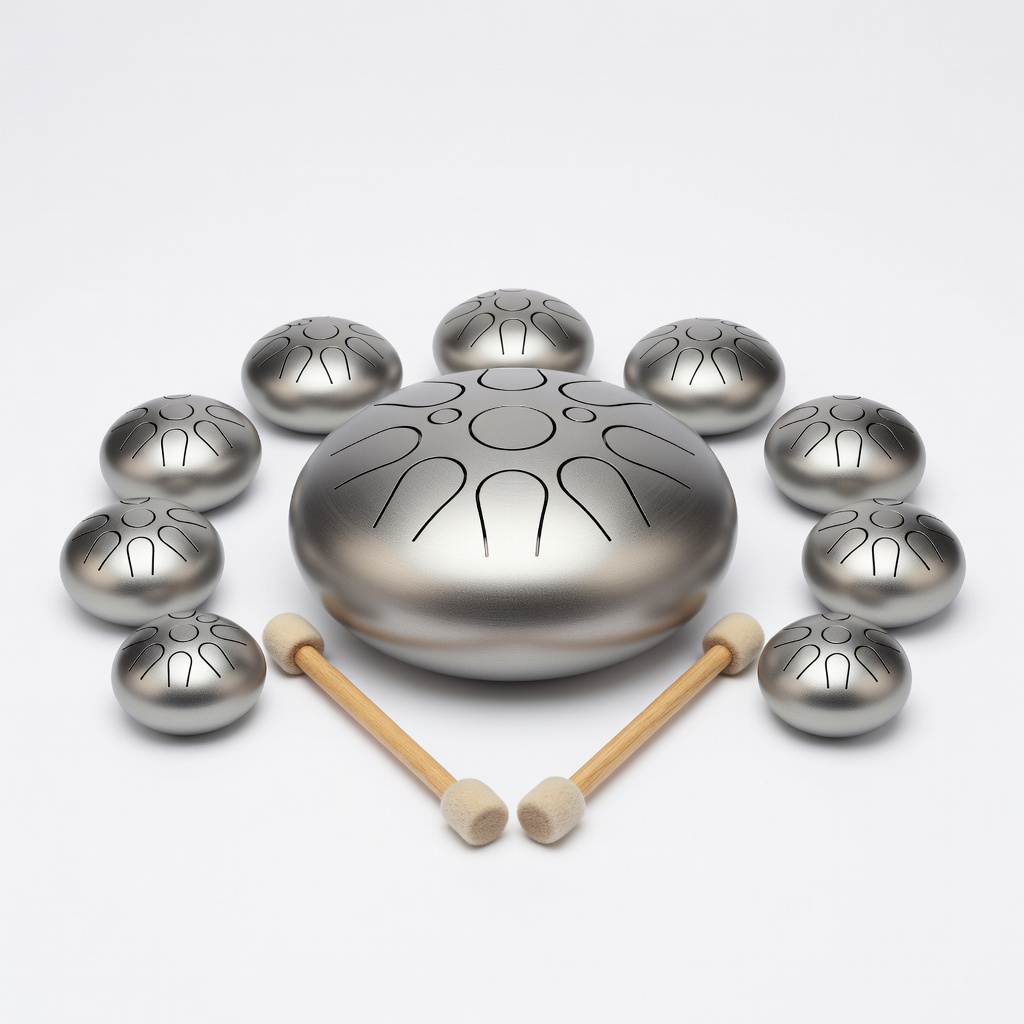 9 Note Meditation Steel Tongue Drum Kit