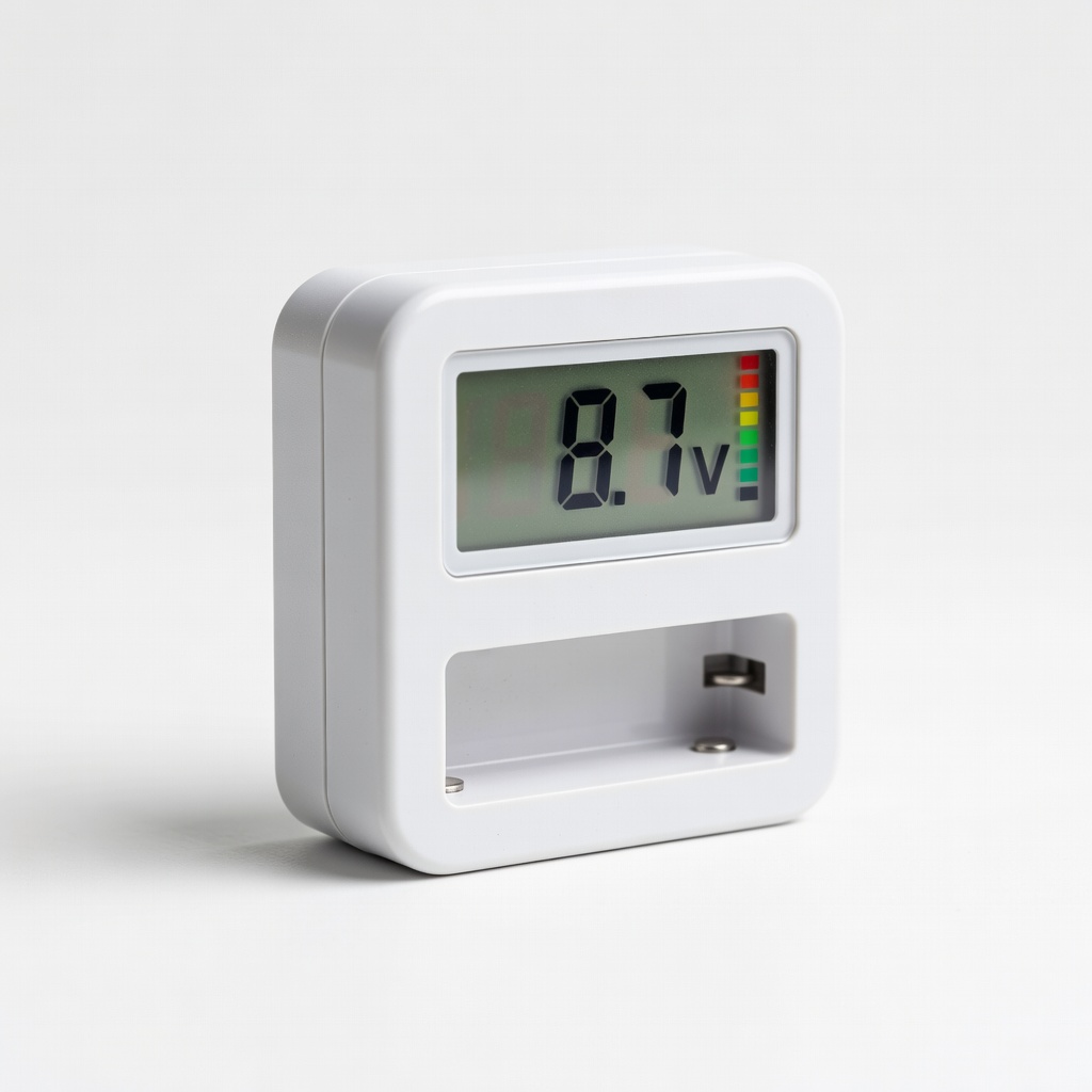 9V Battery Tester Digital Voltmeter