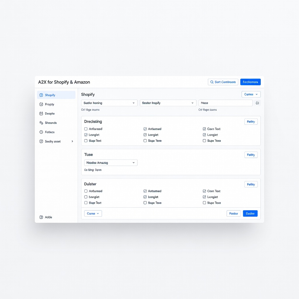 A2X for Shopify & Amazon