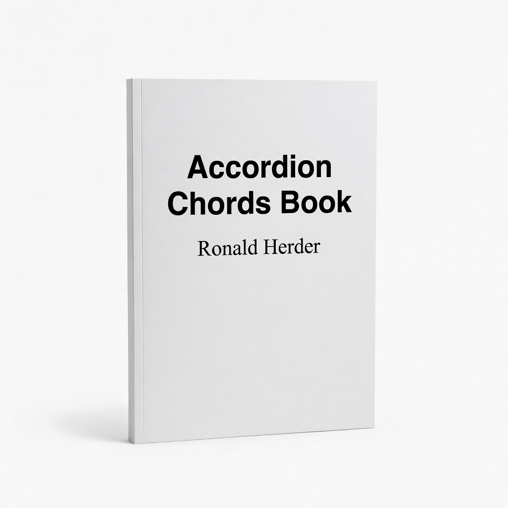 Accordion Chords Book by Ronald Herder