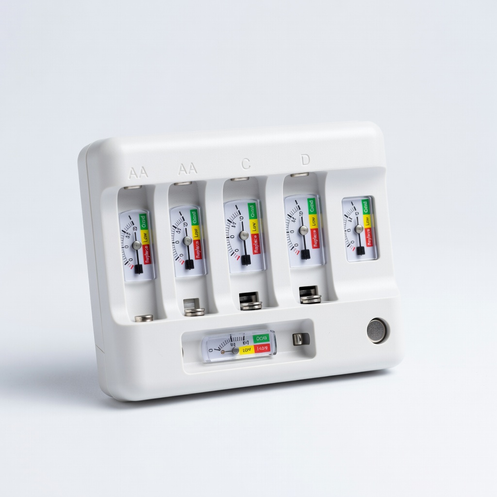 Accutest AAA, AA, C, D, 9V & Button Cell Battery Tester