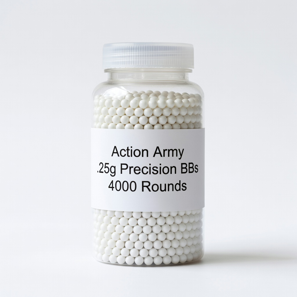 Action Army .25g Precision BBs 4000 Rounds
