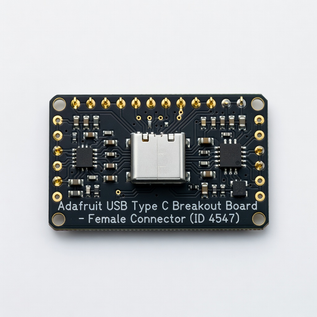 Adafruit USB Type C Breakout Board - Female Connector (ID 4547)