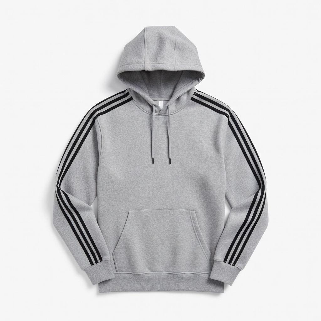 Adidas Men's Essentials 3-Stripes Hoodie