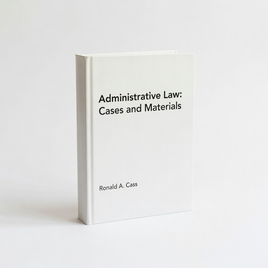 Administrative Law: Cases and Materials by Ronald A. Cass