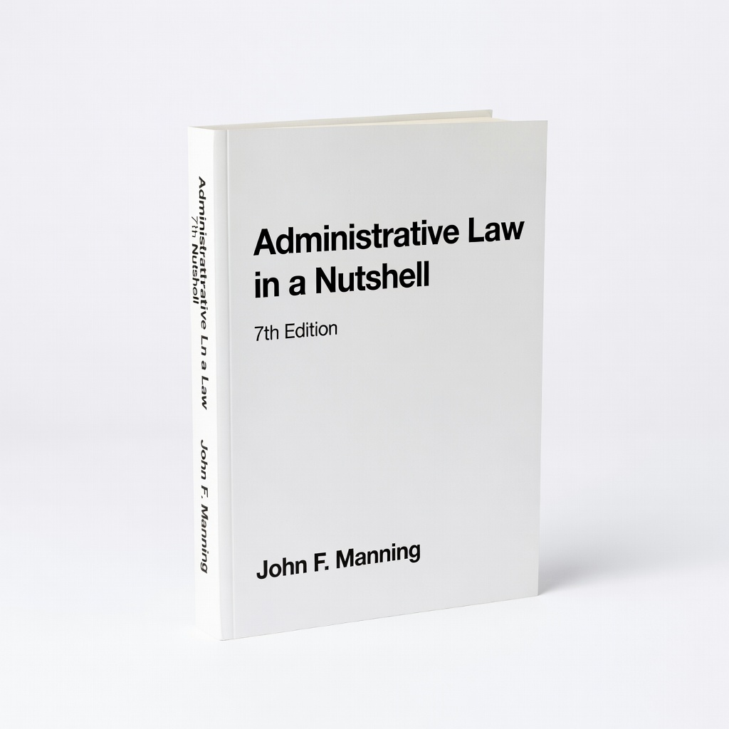 Administrative Law in a Nutshell, 7th Edition by John F. Manning