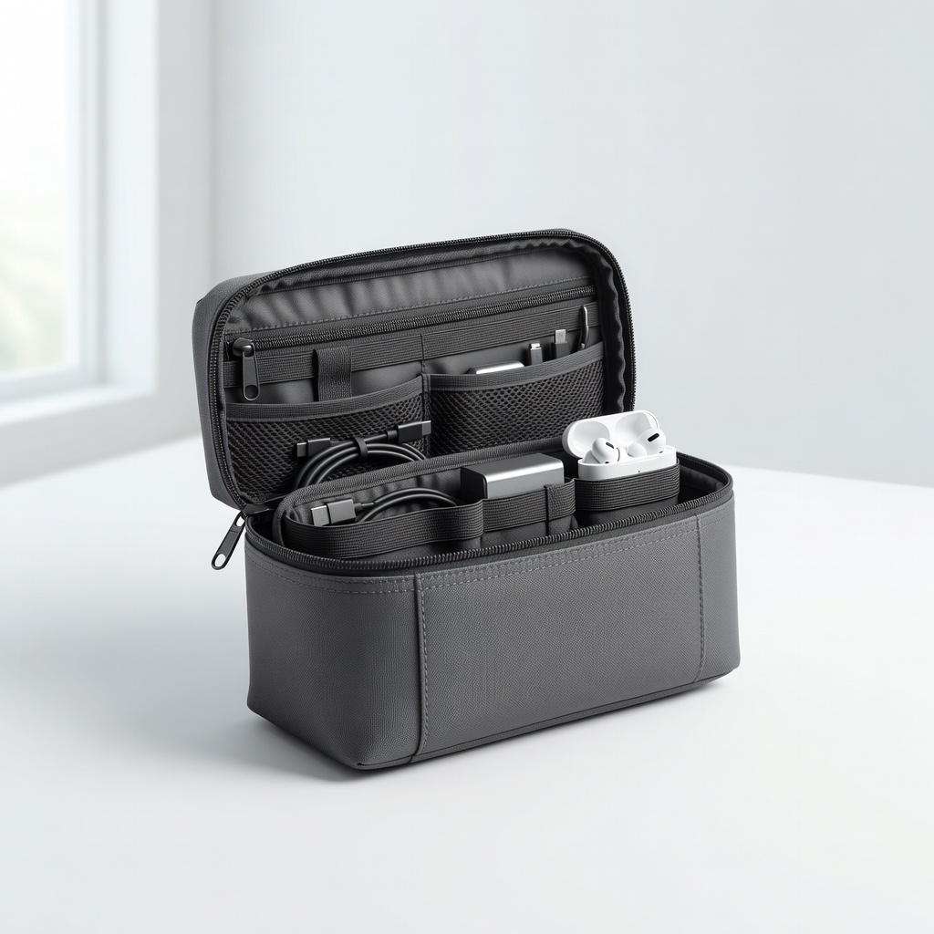 AICASE Electronics Organizer Bag