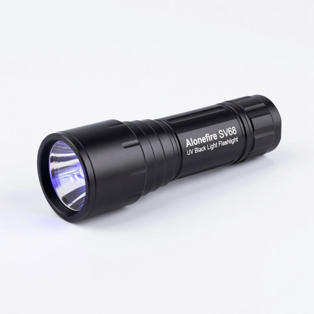 Alonefire SV68 UV Black Light Flashlight