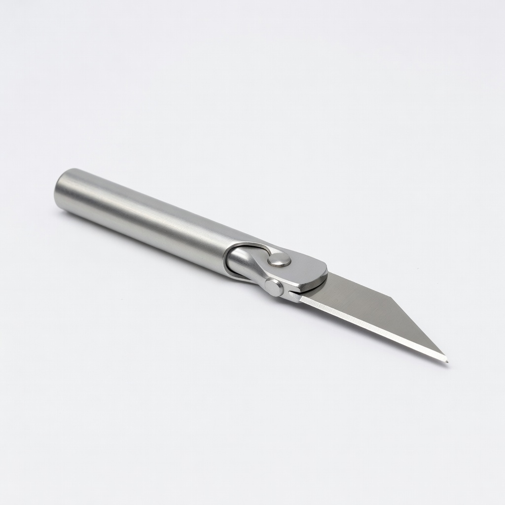 Aluminum Swivel Knife Leather Carving Tool, 3/4" Blade