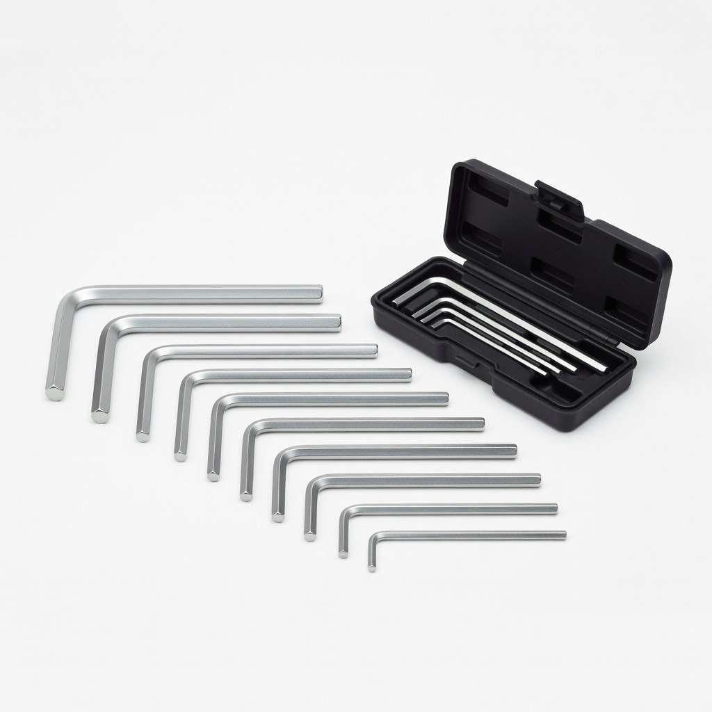 Amazon Basics 9-Piece Allen Wrench Set (ASIN: B00M7V8TII)