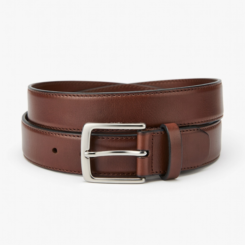 Amazon Essentials Men's Leather Belt