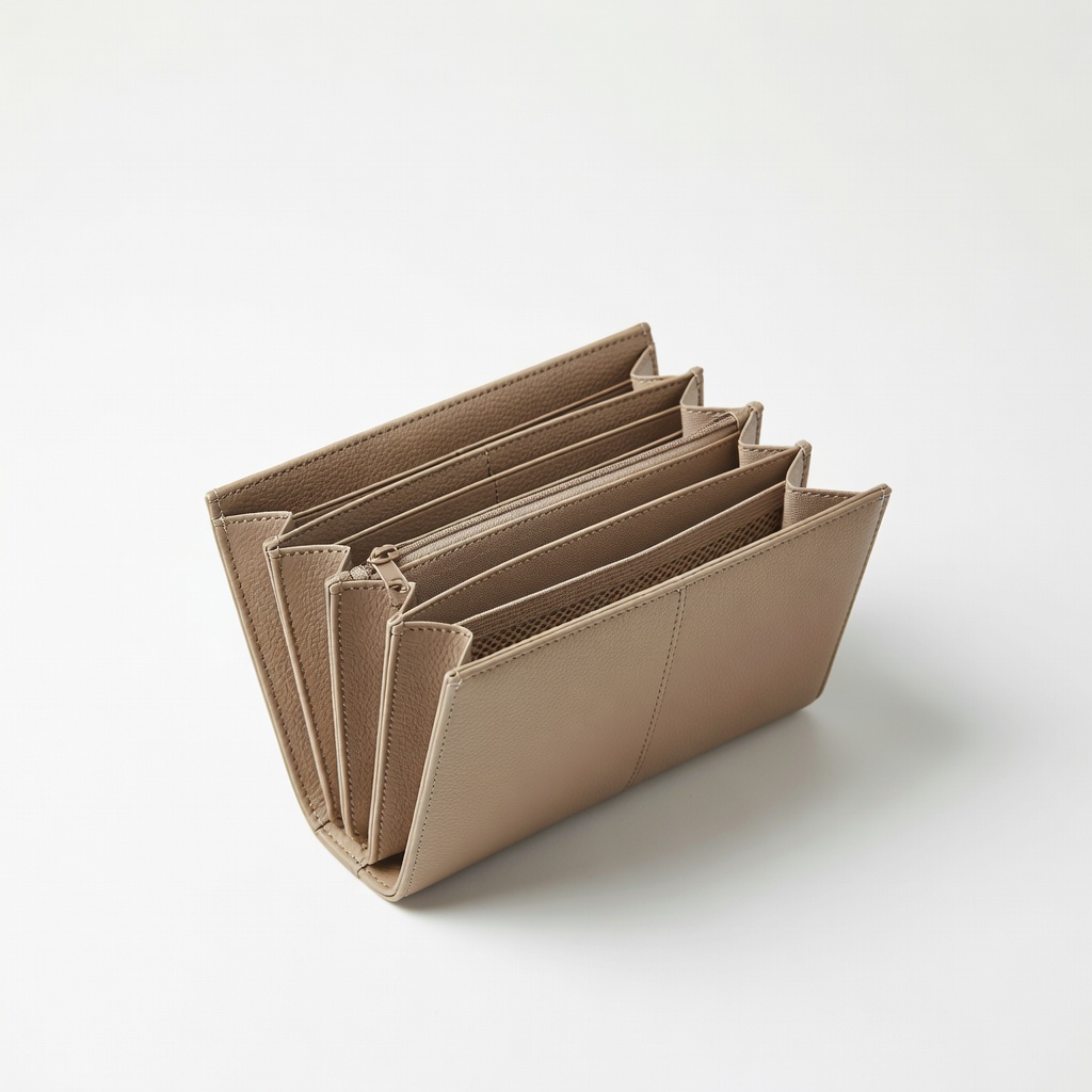 AOPRD Faux Leather Purse Organizer