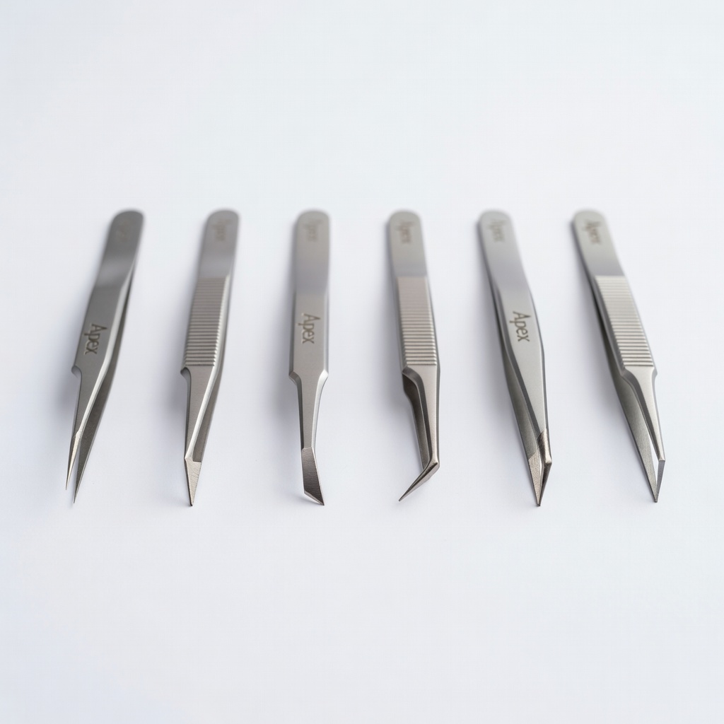 Apex Precision Tweezers Set (6pc)