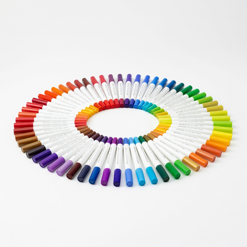 Arteza Acrylic Paint Pens, 40 Colors Set