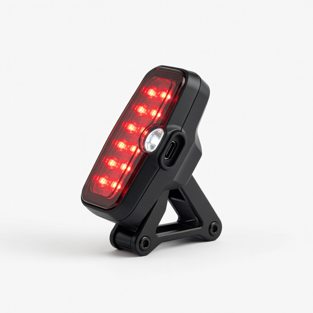Ascher USB Rechargeable Bike Tail Light