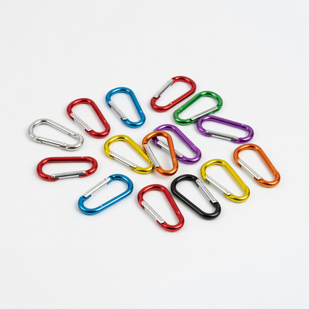 AUDEW 12 Pack Mini Aluminum Carabiners