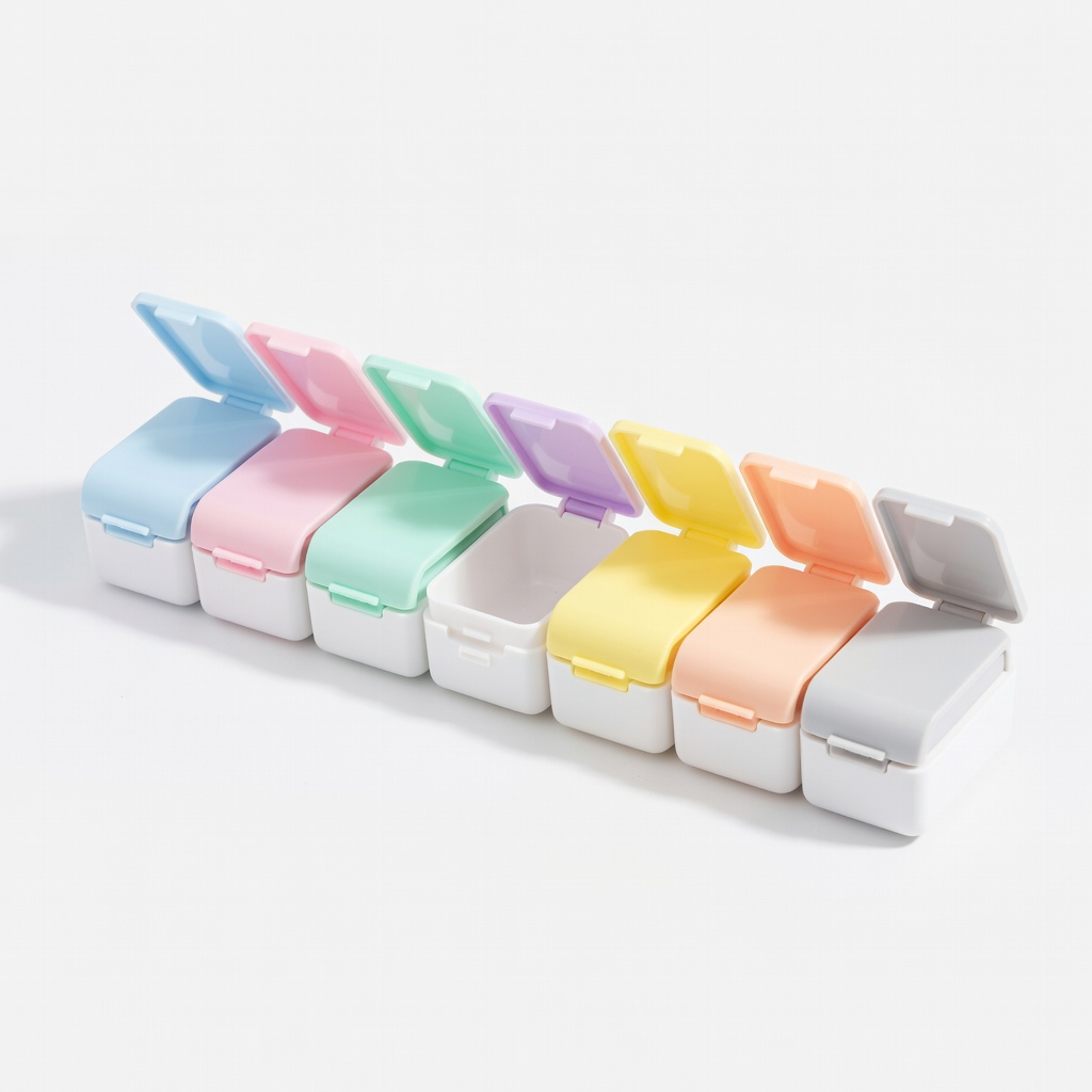 Auvon Weekly Pill Organizer (7-Day)