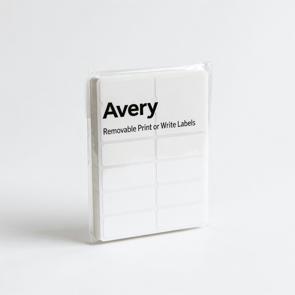 Avery Removable Print or Write Labels