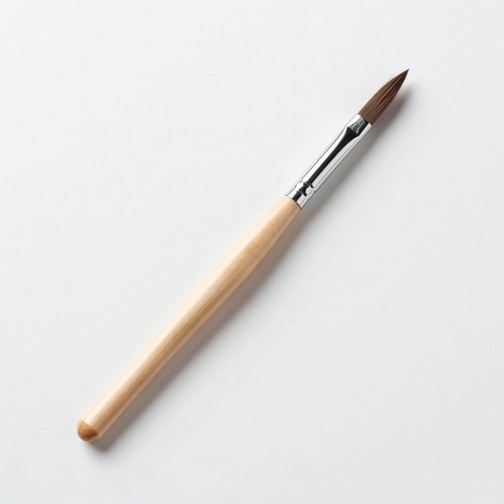 Azurebeauty Kolinsky Acrylic Nail Brush Size 8