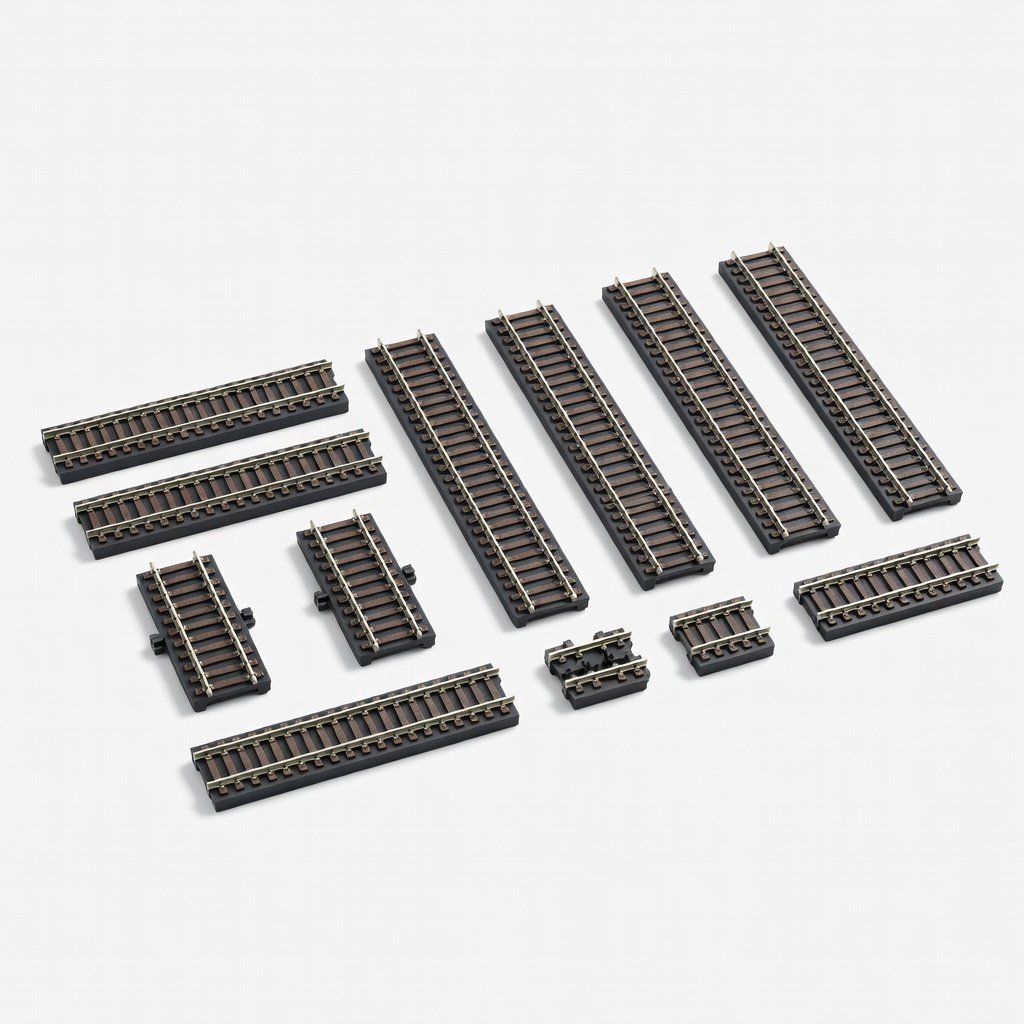 Bachmann 44511 Snap-It HO Scale Track Extension Pack, 9 Pieces