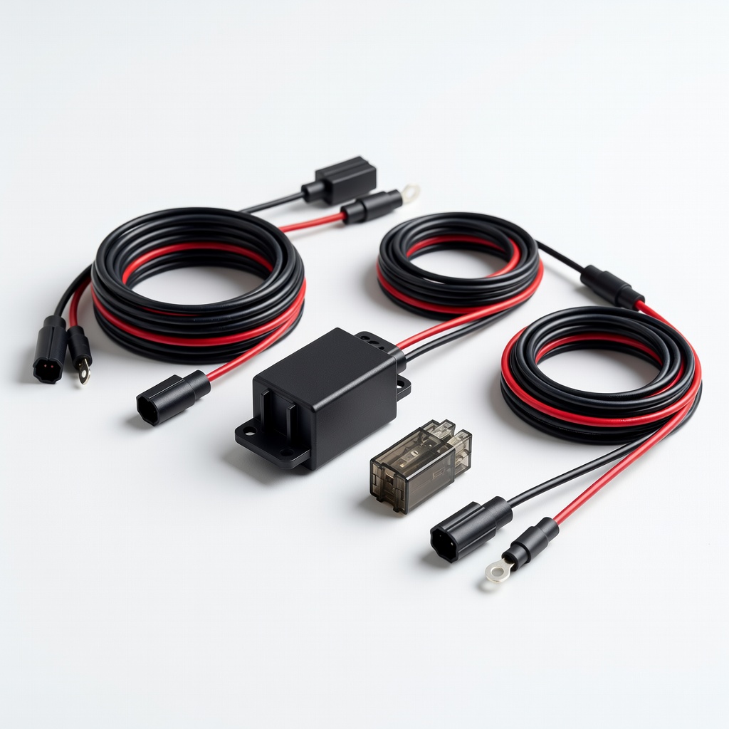 Bayite Wiring Harness Kit with Relay and Fuse