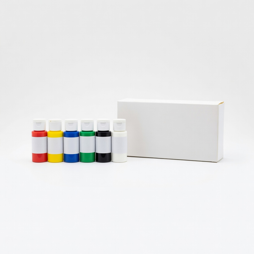 Beginner Airbrush Paints Set (Acrylic, 6 Colors)