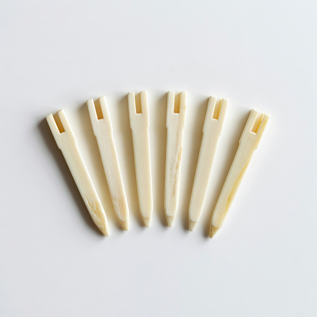 Blisstime 6Pcs Real Bone Bridge Pins