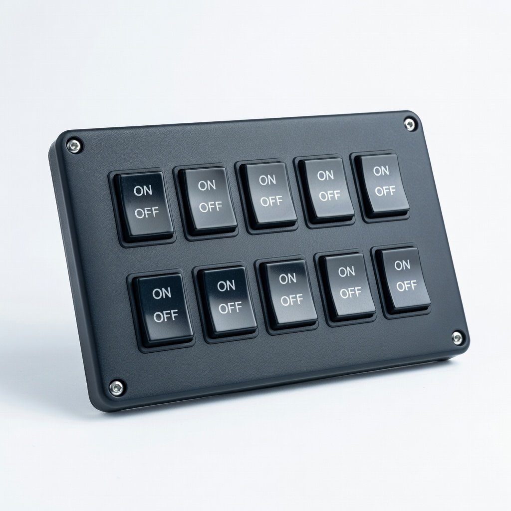Blue Sea Systems Rocker Switch Panel