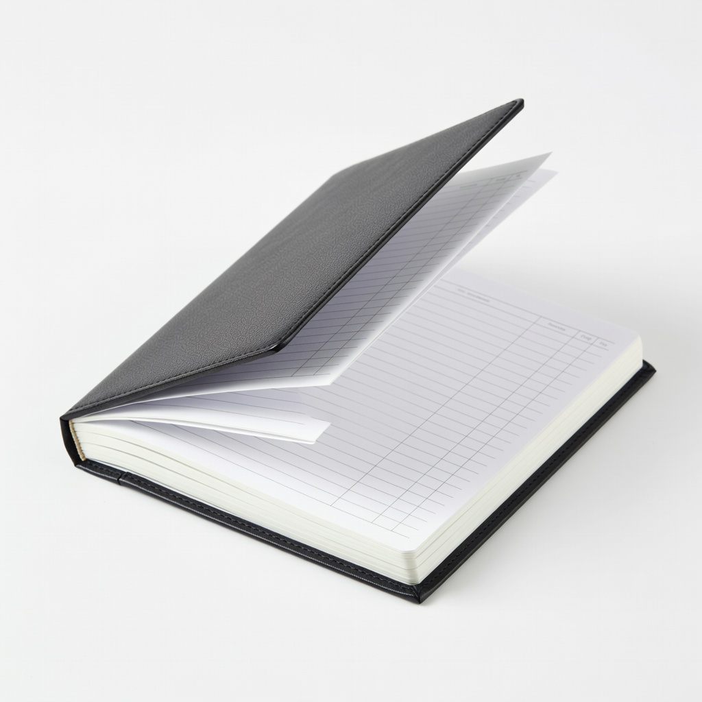 BookFactory Accounting Ledger Notebook, 100 Pages