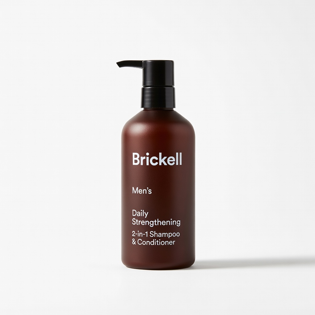 Brickell Men's Daily Strengthening 2-in-1 Shampoo & Conditioner