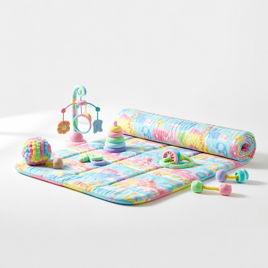 Bright Starts Play Mats with Toys