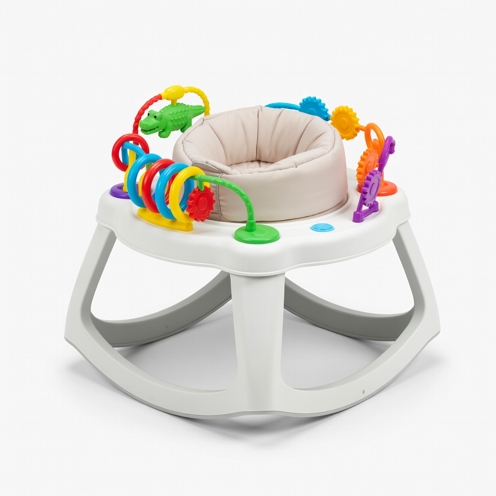 Bright Starts PlayTime Rock-A-Grill Portable Activity Station
