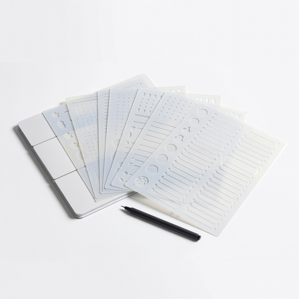 Bullet Journal Stencils Set for Planners