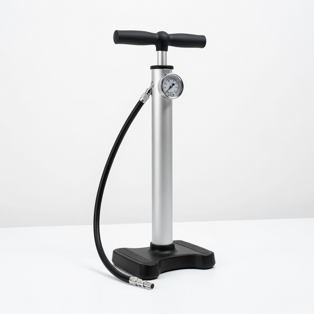 BV Bicycle Floor Pump with Gauge