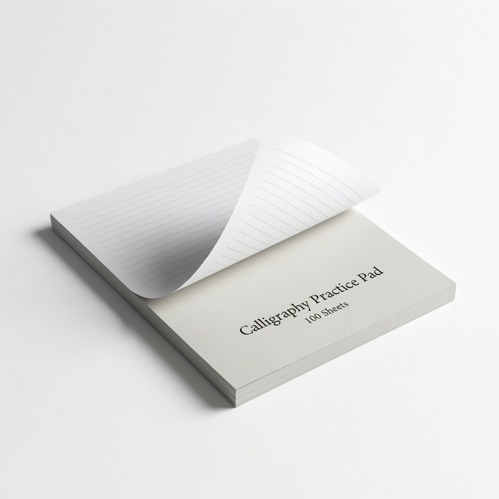 Calligraphy Practice Pad, 100 Sheets