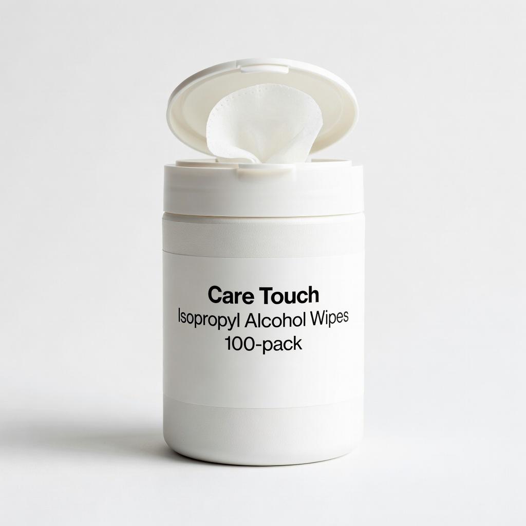 Care Touch Isopropyl Alcohol Wipes (100-pack)